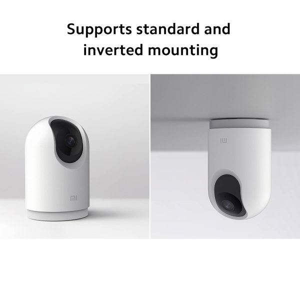 Xiaomi Mi 360 Home Security Wireless Camera 2K Pro with Bluetooth Gateway BLE 4.2 l Dual Band Wi-fi Connection l 3 Million HD 1296p| Full Color in Low-Light | AI Human Detection, White (Pack of 2)