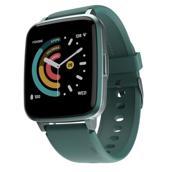 Noise ColorFit Pulse Smartwatch with 1.4" Full Touch HD Display, SpO2, Heart Rate, Sleep Monitors & 10-day battery - Teal Green