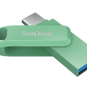 SanDisk Ultra Dual Drive Go USB Type- C, Absinthe Green, India, 400MB/s 128GB, Mobile Pendrive