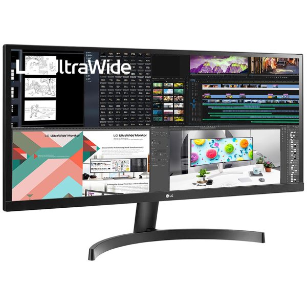 LG 29" (73CM) UltraWide™ WFHD LCD 2560 X 1080 Pixels IPS Display Monitor - HDR 10, AMD Freesync, Inbuilt 5W Speaker, Srgb 99%, Multi Tasking Monitor, Hdmi X 2-29WL50S (Black)