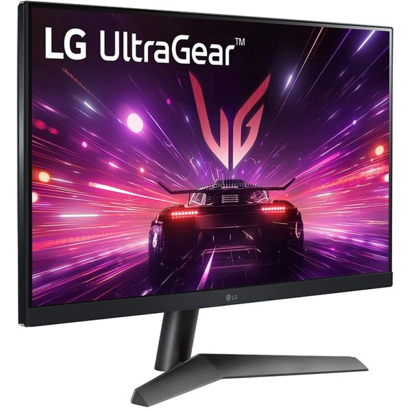 LG 27" Inches UltraGear™ FHD IPS gaming monitor, 1ms (GtG), 180Hz, HDR10,FPS Counter, NVIDIA G-SYNC Compatible, AMD FreeSync, HDMI, DP, Headphone Out, virtually borderless with Tilt, Black 27GS60F