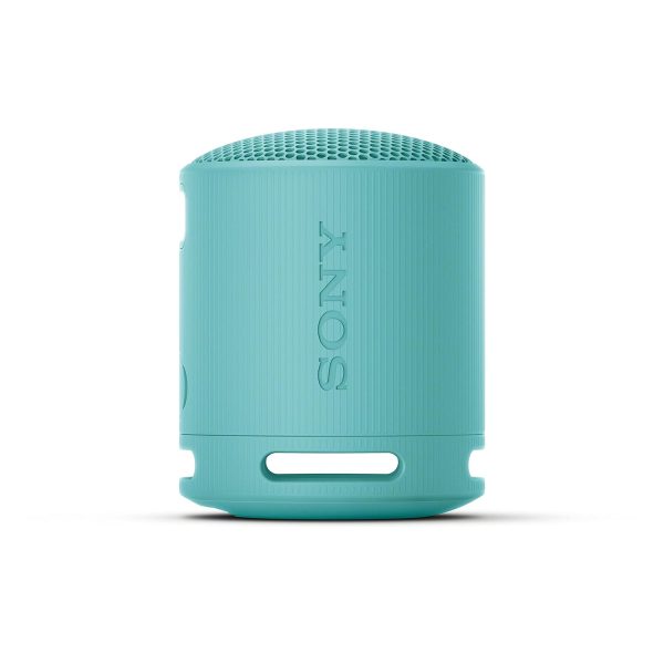 Sony [New Srs-Xb100 Wireless Bluetooth Portable Lightweight Super-Compact Travel Speaker,Extra-Durable Ip67 Waterproof & Dustproof,16 Hrs Batt,Versatile Strap,Extra Bass & Hands-Free Calling-Blue