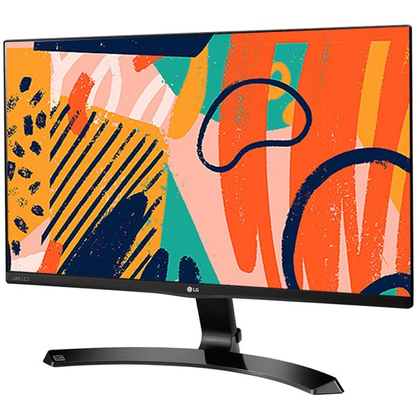 LG 22" (55CM) 22MP68VQ Full HD IPS Monitor LCD (1920 X 1080 Pixels), 3 side borderless with VGA, HDMI, DVI, Audio Out Ports - 22MP68VQ (Black)