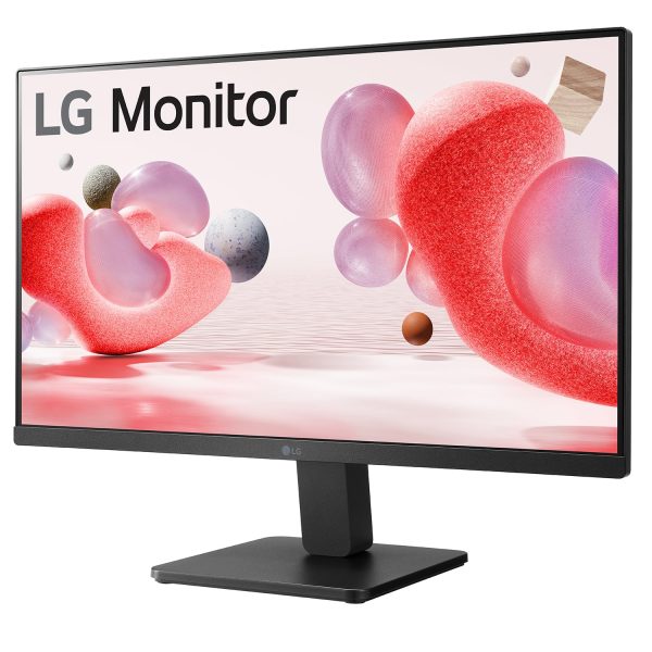 LG 24 Inch (60.4cm) IPS FHD Monitor 1920 x 1080,AMD FreeSync, 100Hz, sRGB 99% Typ(CIE1931), Black Stabilizer, Virtual Borderless, Flicker Safe, Reader Mode,OnScreen Control, HDMI,VGA, 24MR400(Black)