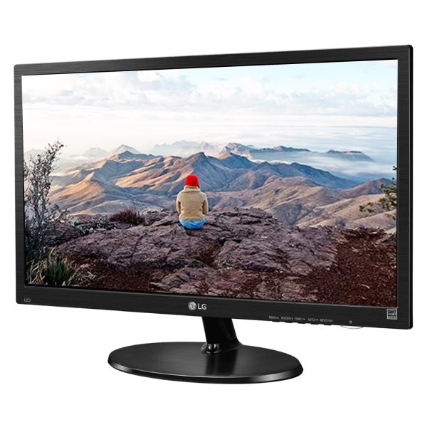 LG - 19M38HB, 19 Inch (47cm) 1366 X 768 Pixels, Led HD Ready Monitor, TN Panel with VGA, Hdmi Ports (Black)