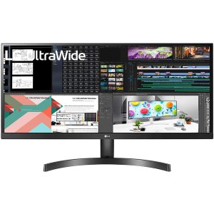 LG 29" (73CM) UltraWide™ WFHD LCD 2560 X 1080 Pixels IPS Display Monitor - HDR 10, AMD Freesync, Inbuilt 5W Speaker, Srgb 99%, Multi Tasking Monitor, Hdmi X 2-29WL50S (Black)