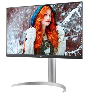 LG 68.58 Cm (27 Inch) Uhd 4K (3840X2160) Vesa Displayhdr - Hdr 10,Amd Free Sync,Dci-P3 95%,Speaker (5W X 2,2.0Ch),Maxx Audio,60Hz Refresh Rate,USB Type-C,Hdmi and Gaming Monitor - 27Up850N-W,Silver