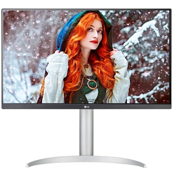 LG 68.58 Cm (27 Inch) Uhd 4K (3840X2160) Vesa Displayhdr - Hdr 10,Amd Free Sync,Dci-P3 95%,Speaker (5W X 2,2.0Ch),Maxx Audio,60Hz Refresh Rate,USB Type-C,Hdmi and Gaming Monitor - 27Up850N-W,Silver