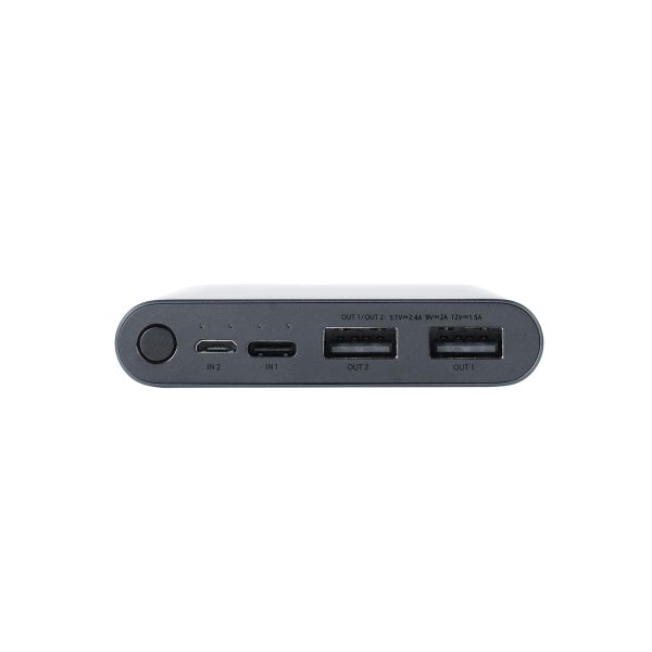 Mi 10000mAH Li-Polymer, Micro-USB and Type C input port, Power Bank 3i with 18W Fast Charging (Midnight Black)