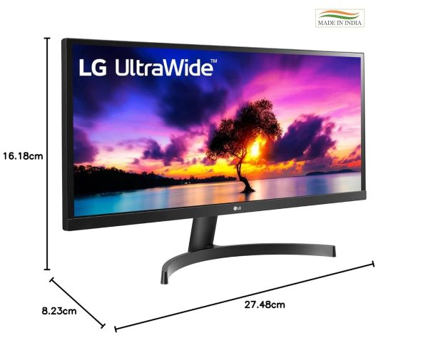 LG 29" (73CM) UltraWide™ WFHD LCD 2560 X 1080 Pixels IPS Display Monitor - HDR 10, AMD Freesync, Inbuilt 5W Speaker, Srgb 99%, Multi Tasking Monitor, Hdmi X 2-29WL50S (Black)