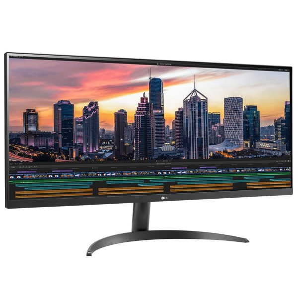 LG 87 cm (34 Inches) UltraWide Full HD (2560 x 1080) Pixels Display - HDR 10, AMD Free sync, IPS with sRGB 95%, Multitasking, Flicker Safe, Reader Mode, HDMI, Headphone Out and Gaming Monitor-34WP500