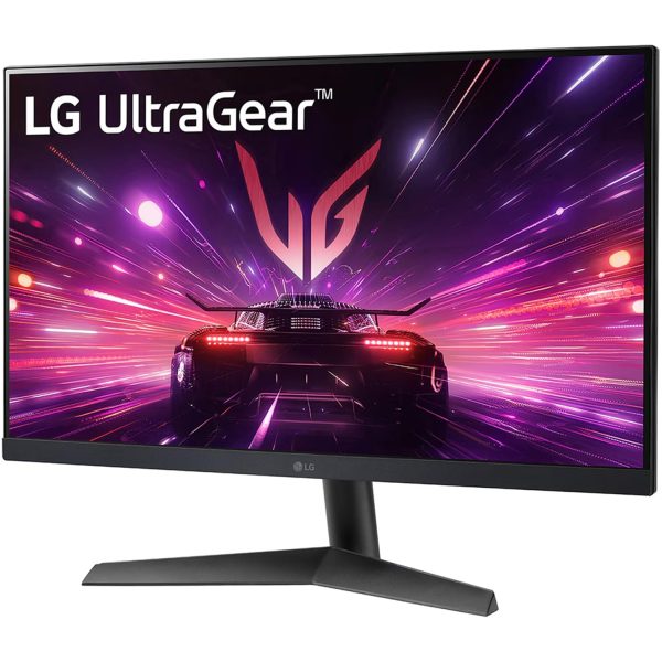 LG 24" Inches UltraGear™ FHD IPS gaming monitor, 1ms (GtG), 180Hz, HDR10,FPS Counter, NVIDIA G-SYNC Compatible, AMD FreeSync, HDMI, DP, Headphone Out, virtually borderless with Tilt, Black 24GS60F