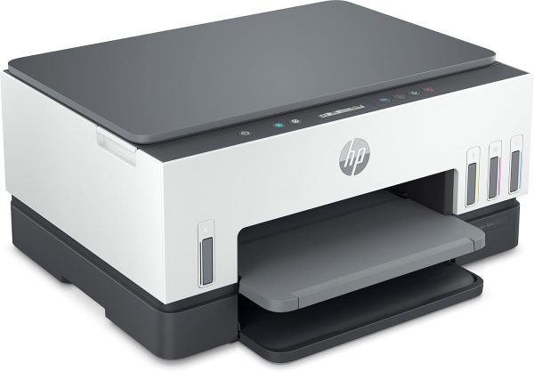 HP Smart Tank 670 All-in-One Auto Duplex Wifi Integrated Ink Tank Colour Printer, Scanner, Copier- High Capacity Tank (6000 Black, 8000 Colour) with Automatic Ink Sensor