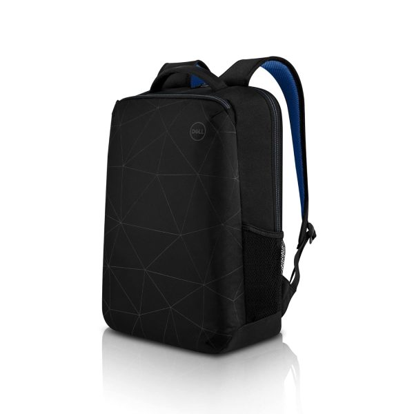 Dell (15.6 ") 20L Capacity Essential Backpack-15 (ES1520P), Water Bottle Holder, Water Resistant, Zippered Front Pocket, Reflective Elements, Foam Padded Laptop Compartment (Part Code: Y36VG / 12TK3)