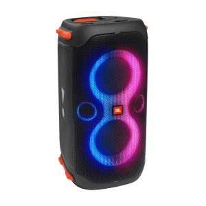 JBL Partybox 110 | Wireless Bluetooth Party Speaker| 160W Monstrous Pro Sound| Dynamic Light Show| Upto 12Hrs Playtime | Built-in Powerbank | Guitar & Mic support PartyBox App (Black)