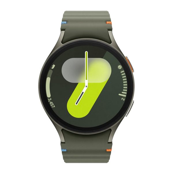 Samsung Galaxy Watch 7 (44mm, Green, BT+LTE) with 3nm Processor | Dual GPS | Sapphire Glass & Armour Aluminum | 5ATM & IP68 | HR, SpO2, BP & ECG Monitor