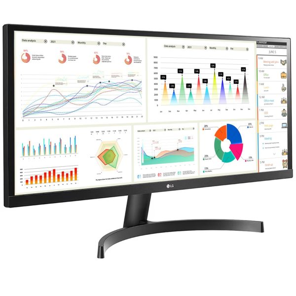 LG Electronics 29" (73Cm) Ultrawide 21:9 Wfhd Lcd 2560 X 1080 Pixels IPS Display Monitor- Hdr 10, Amd Freesync, Srgb 99%, Slim Bezel, Multitasking Monitor, Hdmi X 2, 29Wl500 (Black)