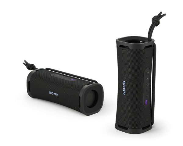 SONY New Launch ULT Field 1 Wireless Ultra Portable Bluetooth Compact Speaker with ULT Button for Massive Bass, 12hrs Battery Life IP67 Waterproof, Dustproof, Hands-Free Calling(with Mic) - Black