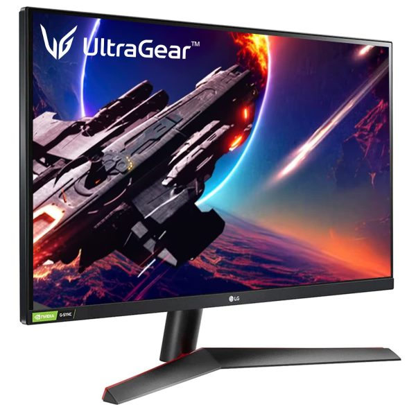 LG QHD IPS Ultragear Gaming Monitor 68 CM (27 Inches), QHD, 2560 x 1440, 1 MS, 144Hz, HDR 10, sRGB 99% (CIE1931), G-Sync Compatible, Freesync Premium, HDMI X 2, DP, HP Out 27GN800 (Black)