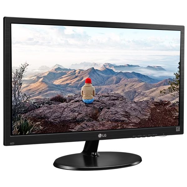 LG - 19M38HB, 19 Inch (47cm) 1366 X 768 Pixels, Led HD Ready Monitor, TN Panel with VGA, Hdmi Ports (Black)