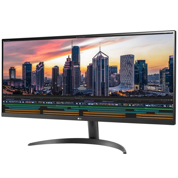 LG 87 cm (34 Inches) UltraWide Full HD (2560 x 1080) Pixels Display - HDR 10, AMD Free sync, IPS with sRGB 95%, Multitasking, Flicker Safe, Reader Mode, HDMI, Headphone Out and Gaming Monitor-34WP500