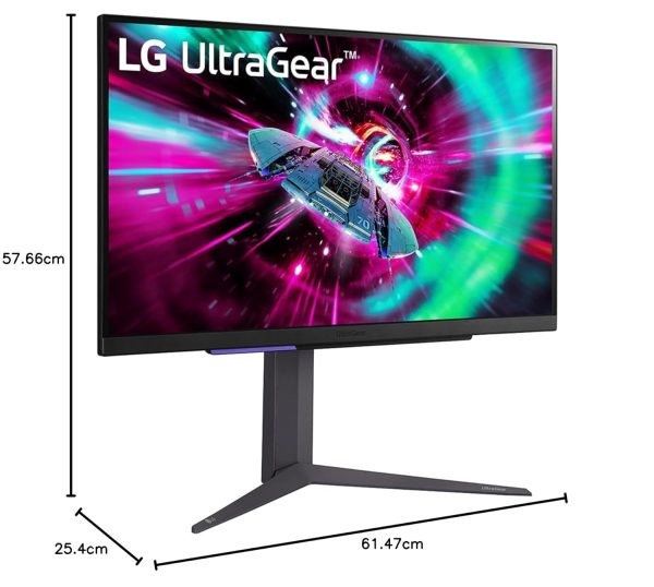 LG 27" Ultragear™ UHD 1ms 144Hz Gaming Monitor with NVIDIA® G-SYNC® Compatible