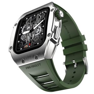Fire-Boltt Asphalt Newly Launched Racing Edition Smart Watch 1.91” Full Touch Screen, Bluetooth Calling, Health Suite, 123 Sports Modes, 400 mAh Battery (Emerald Green)