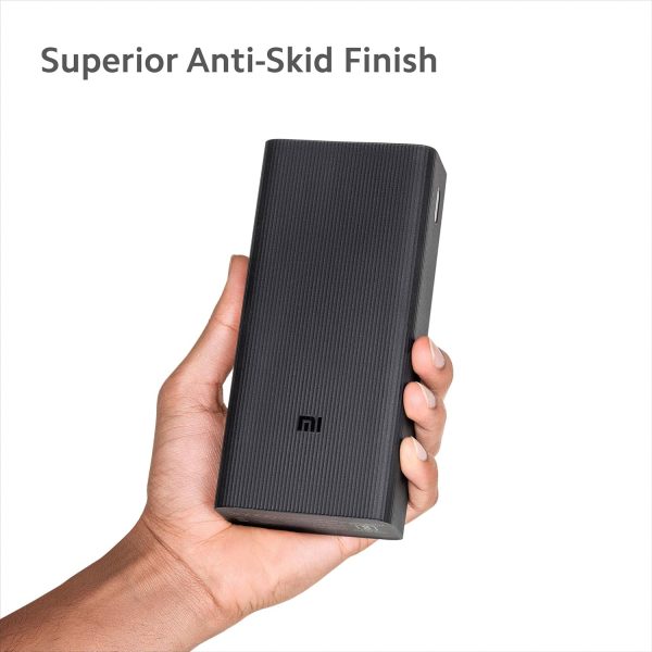 Mi Power Bank Boost Pro 30000mAh with 18W Fast Charging|Power Delivery 3.0|24W Fast Recharging|Triple Output Port|Dual Input with Type C|16 Layer Protection (Black)