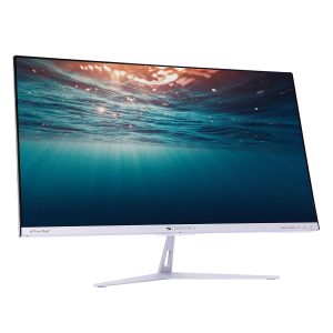 Zebronics 24 inch (60.4 cm) LED Monitor with Full HD Display, HDMI and VGA Port, built in Speaker, Slim Bezel, Metal Stand and Wall Mountable - Zeb-A24FHD LED