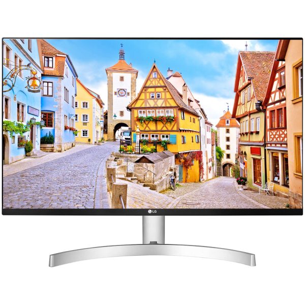 LG Electronics 27Ml600 Full Hd 27 Inch(69 Cm) LCD 1920 X 1080 Pixels IPS Monitor 3 Side Borderless Design with Inbuilt Speaker,Dual Hdmi&Vga Port-Reader Mode&Flicker Free Screen(Work&Education,White)