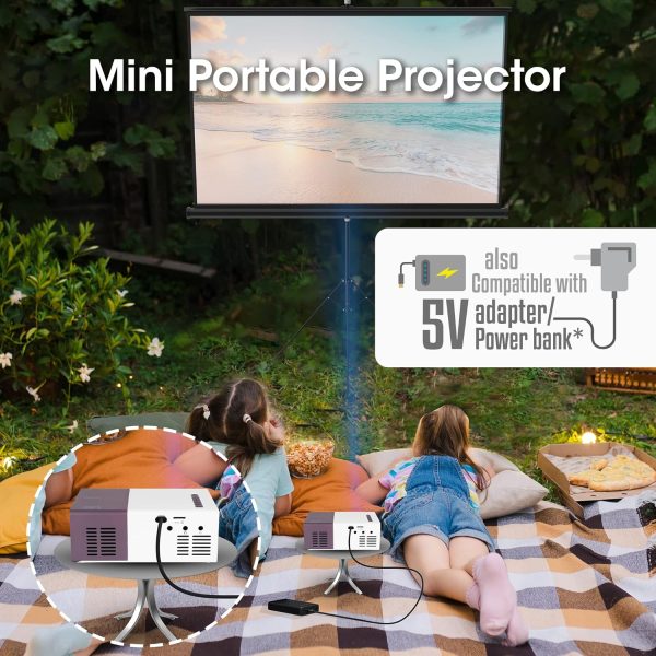 Zebronics Pixaplay 11 Portable LED Projector with FHD 1080p Support | 1500 Lumens | 150'' Large Screen | Dual Power Input,Built-in-Speaker, Remote Control and a Compact Design