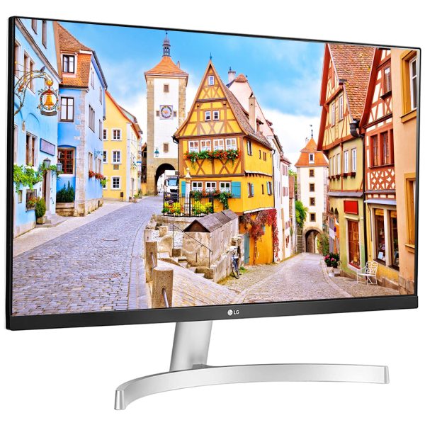 LG Electronics 27Ml600 Full Hd 27 Inch(69 Cm) LCD 1920 X 1080 Pixels IPS Monitor 3 Side Borderless Design with Inbuilt Speaker,Dual Hdmi&Vga Port-Reader Mode&Flicker Free Screen(Work&Education,White)