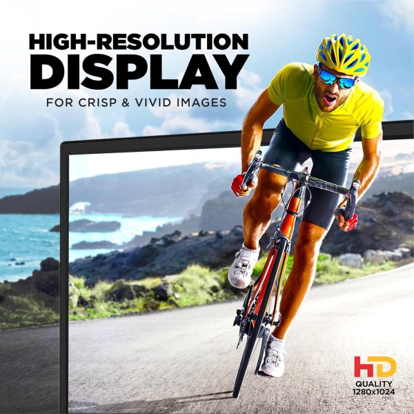 Intex 48.26 cm (19 inch) HD LED Backlit IPS Panel Monitor (IT-1902) with 5ms Response Time, 60 Hz Refresh Rate, Anti-Glare Screen, High Brightness, Realistic Colors for Enhanced Viewing Experience