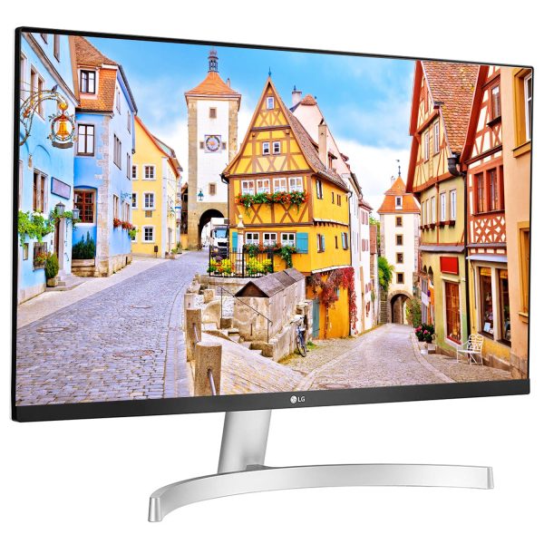 LG Electronics 27Ml600 Full Hd 27 Inch(69 Cm) LCD 1920 X 1080 Pixels IPS Monitor 3 Side Borderless Design with Inbuilt Speaker,Dual Hdmi&Vga Port-Reader Mode&Flicker Free Screen(Work&Education,White)