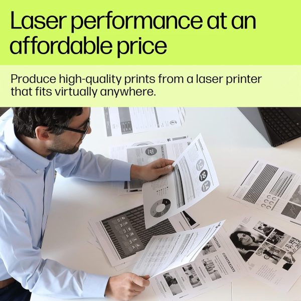 HP Laser MFP 1188fnw, Wireless, Print, Copy, Scan, Fax, 40-Sheet ADF, Hi-Speed USB 2.0, Ethernet, Up to 21 ppm, 150-sheet Input Tray, 100-sheet Output Tray, 1-Year Warranty, Black and White