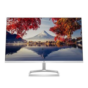 HP M22f 21.5-inches, 54.6 cm, FHD Monitor Eye Safe Certified Full HD IPS 3-Sided Micro-Edge Monitor, 75Hz, AMD Free Sync with 1xVGA, 1xHDMI 1.4 Ports, 300 nits (Silver, 1920 x 1080 pixels)