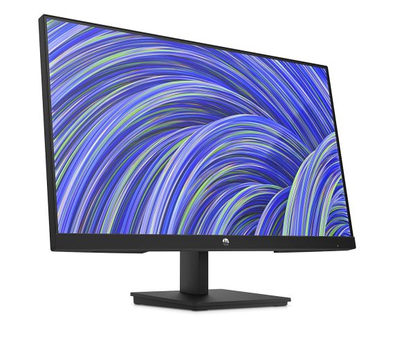 HP V24i G5 FHD Monitor, 23.8 Inch(60.5 cm) 1920 X 1200 Pixels 3 Side Micro Bezel, Full Hd, 60 Hz, IPS Panel with Vga, Hdmi Ports Display, TUV certified- 65P59AA/65P59A6 (Black)