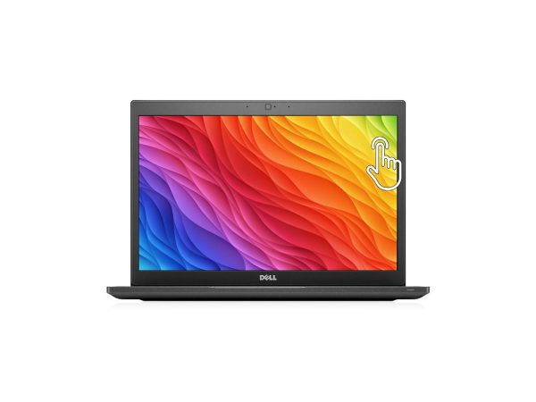 Dell Latitude 7480 14" Touchscreen Laptop, Intel Core i7 7600U 2.8Ghz, 8GB DDR4, 256GB M.2 SSD, QHD 1440p, Thunderbolt 3 USB C, HDMI, Webcam, Windows 11 Pro