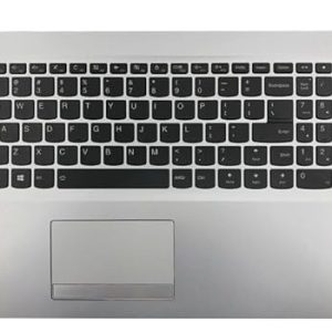 Laptop Touchpad for Lenovo Ideapad 310 310-15isk Palmrest Touchpad with Keyboard (Silver Color)