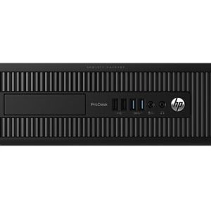 HP ProDesk Desktop Computer PC (Intel Core i5 4th Gen, 8 GB RAM, 256 GB SSD, Windows 10 Pro, MS Office, Intel HD Graphics, USB, VGA), Black