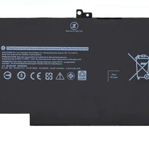 Fugen Laptop Battery OEM for F3YGT Dell Latitude 12 7000, 7280, 7290 13 7380, 7390 14 7480, 7490, E7280, E7380, E7480, E7290 E7390 E7490 DM3WC, 0DM3WC, 2X39G, DJ1J0, MYJ96, 0F3YGTY