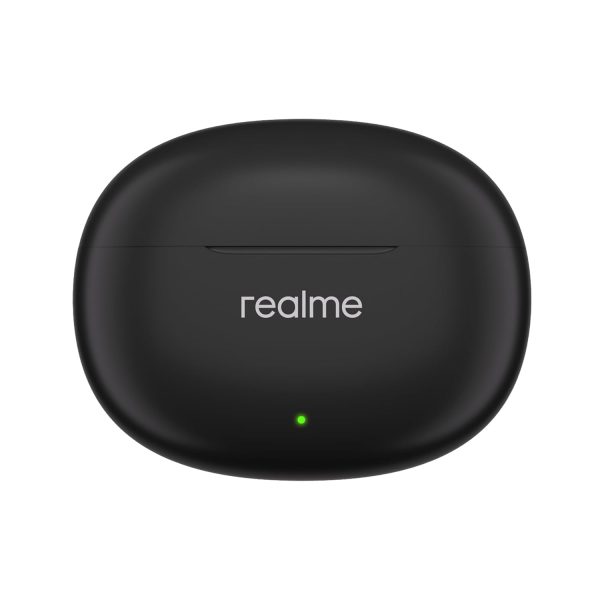 realme Buds T110 with Ai Enc for Calls, Upto 38 Hours of Playback and Fast Charging Bluetooth in Ear Headset (Punk Black, True Wireless)