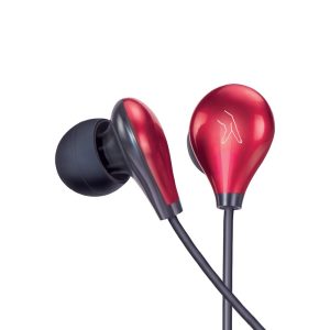 FINGERS Droplets Wired in Ear Earphone with Mic (Piano Red)