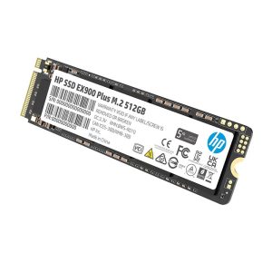 HP EX900 Plus 512GB NVMe SSD - GEN 3.0 X 4 PCIe 8Gb/s 3D NAND M.2 Cache Internal Solid State Drive Up to 2000 MB/s - 35M33AA#ACJ with 5 Year Warranty