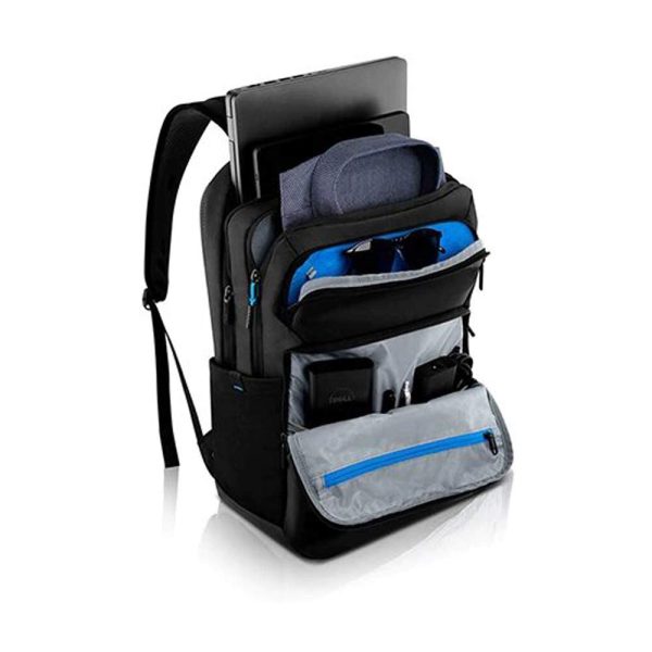 Dell Made with a More Earth-Friendly Solution-Dyeing Process Than Traditional Dyeing processes and Shock-Absorbing EVA Foam Pro Backpack 15 (PO1520P, Black)