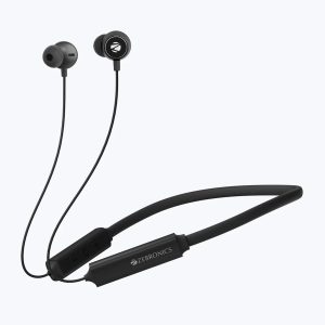 ZEBRONICS Zeb-Yoga 10 Wireless BT Earphone with Neckband Volume/Media Control Call Function Black