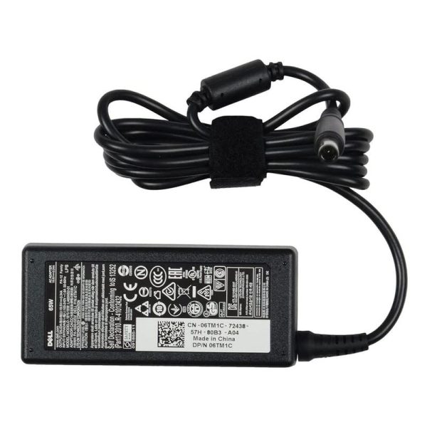 dell vostro 1015 65w laptop adapter/charger- Black