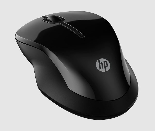 HP 250 Dual Mode Wireless Mouse (2.4GHz Wireless, Bluetooth/Multidevice,1 AA Battery Gives 12 Months Life, Upto 1600 DPI Wireless Optical Mouse) Matte Black