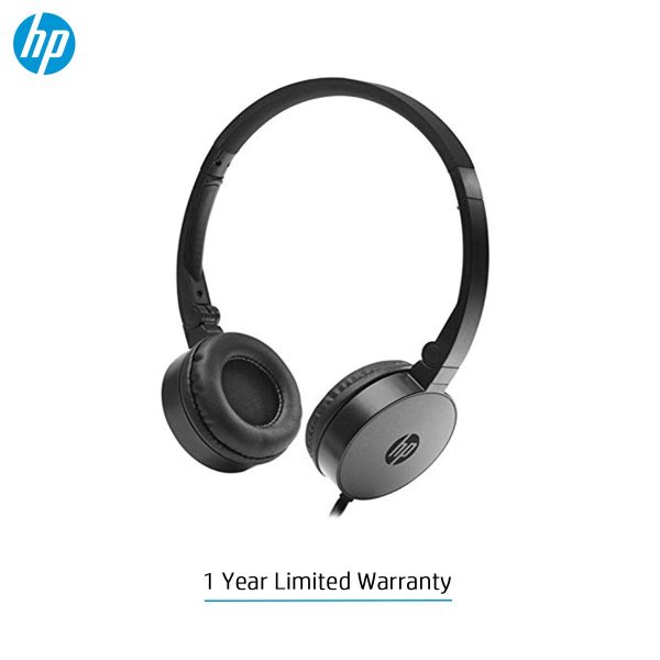 Hp H2800 Wired On Ear Headphones With Mic (Black)