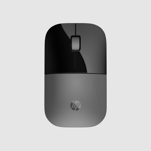 HP Z3700 Dual Silver Mouse/2.4 GHz Wireless connection/1600 dpi/3 Buttons/Silent clicks; Multi-Device; Cross Operating Systems/3 Years Warranty